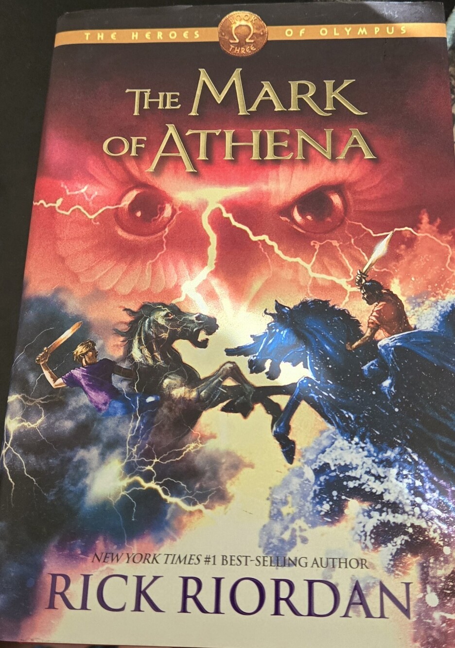 The Mark of Athena, By Rick Riordan, First Edition, Hardcover
